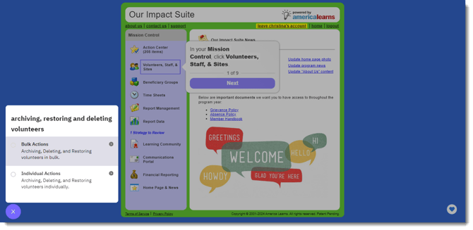 archiving, deleting, and restoring reporters