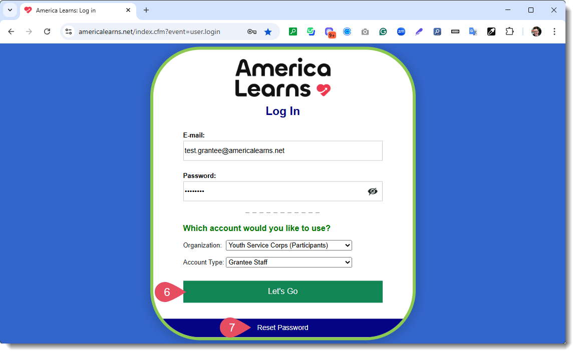 Access Your Account