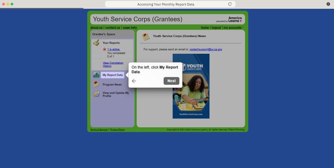 Accessing Your Monthly Report Data